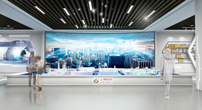 企业科技展厅设计施工：五大核心策略打造沉浸式互动体验